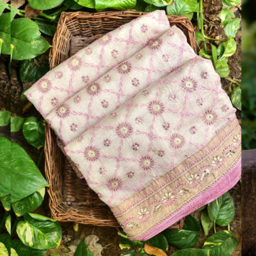 CHIKANKARI SAREE
